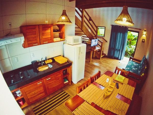 Mezanino com vista para o mar — Camélia e Dália