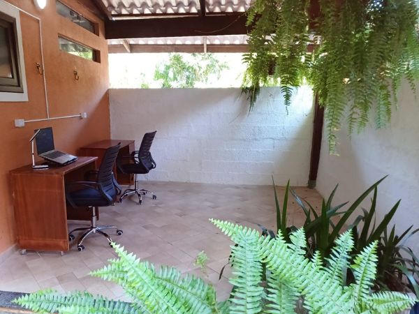 Espaço coworking do Recanto Leões de Ouro